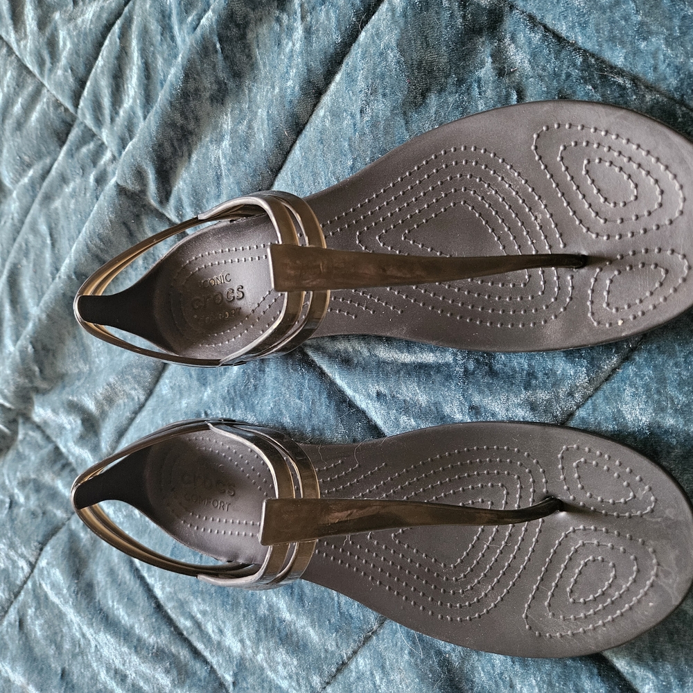 Crocs Women's Gray Sandals